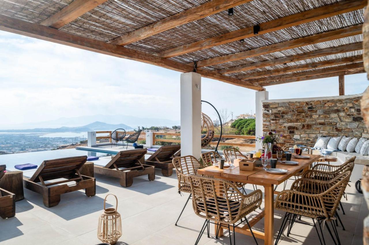 Naxos Skyline Deluxe Villas Agkidia Zewnętrze zdjęcie