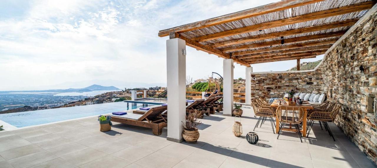 Naxos Skyline Deluxe Villas Agkidia Zewnętrze zdjęcie