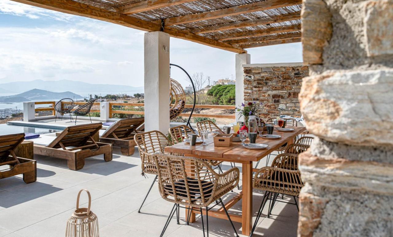 Naxos Skyline Deluxe Villas Agkidia Zewnętrze zdjęcie